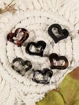 Набор мини-заколок для волос в виде цветов для женщин - Бесследные зажимы-крабы для укладки челки и маленьких прядей