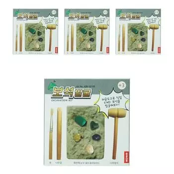 Набор Misoro 2500 Gem Discovery Kit 2105 80 x 30 x 82 мм, 4 шт., корейские игрушки