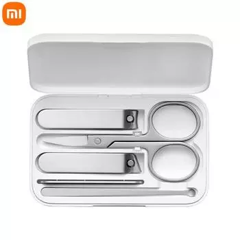 Набор многофункциональных инструментов Xiaomi для ухода за волосами: Щипчики для ногтей, ушная ложка, триммер для носа