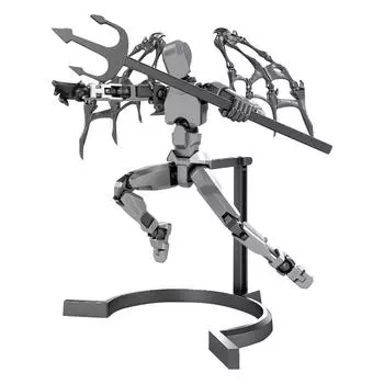 Набор мобильных кукол, 3D-печатная мобильная кукла-робот Титан, подвижная мобильная кукла, подходит для коллекционеров, украшение рабочего стола One Size