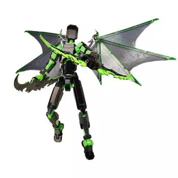 Набор мобильных кукол, 3D-печатная мобильная кукла-робот Титан, подвижная мобильная кукла, подходит для коллекционеров, украшение рабочего стола One Size