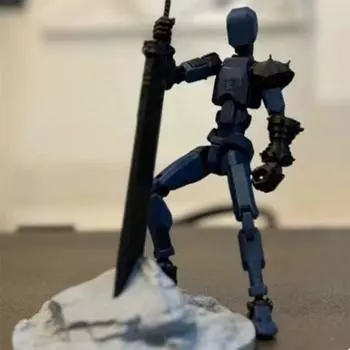 Набор мобильных кукол, 3D-печатная мобильная кукла-робот Титан, подвижная мобильная кукла, подходит для коллекционеров, украшение рабочего стола