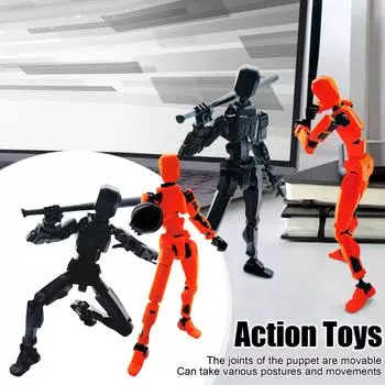 Набор мобильных кукол, 3D-печатная мобильная кукла-робот Титан, подвижная мобильная кукла, подходит для коллекционеров, украшение рабочего стола