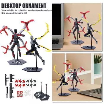 Набор мобильных кукол, 3D-печатная мобильная кукла-робот Титан, подвижная мобильная кукла, подходит для коллекционеров, украшение рабочего стола One Size