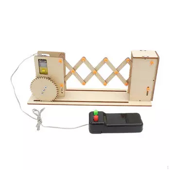 Набор моделей раздвижных ворот Stem Education Creative Kits 3D Деревянные игрушки Семья и школа