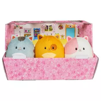 Набор мягких игрушек «Hamster Cat Nakayoshi» от Gabby s Dollhouse