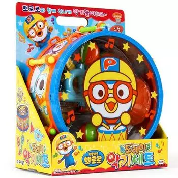 Набор музыкальных инструментов Mimi World Pororo DoReMi, один предмет, популярные корейские игрушки