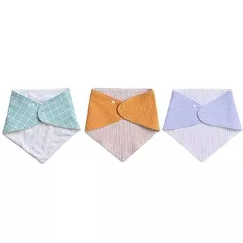 Набор нагрудников-шарфов Joy Multi Infant s, 3 шт., корейские детские товары