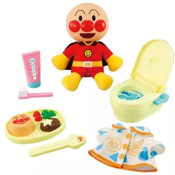 Набор Nakayoshi Anpanman First Time Set Рекомендуется для детей от 1 года и 6 месяцев и старше.