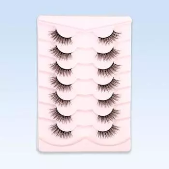 Набор накладных ресниц Пушистый одиночный макияж для наращивания ресниц Пушистый, мягкий и естественный финиш