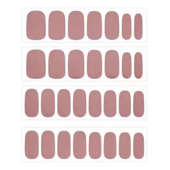 Набор наклеек для ногтей Dashing Diva Glow, 20 шт., балерина, 1 комплект