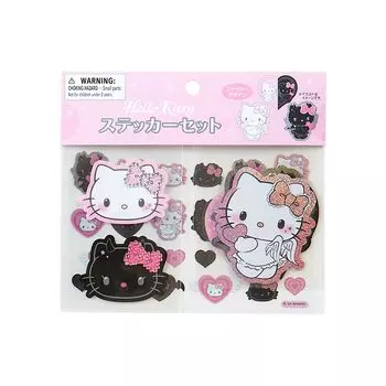 Набор наклеек Sanrio Маленький Дьявол Hello Kitty 931934 (Дизайн Ангела)