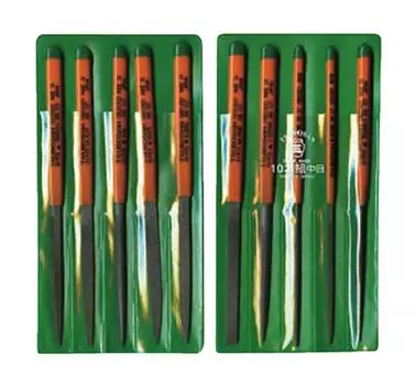 Набор напильников Tsubosan Set из 10 предметов, средняя зернистость ST01002