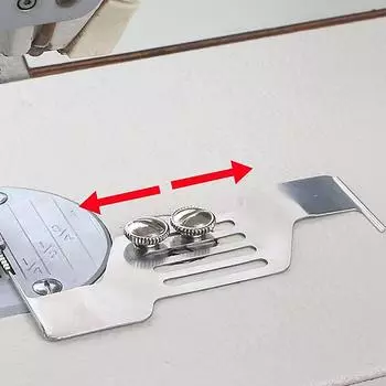 Набор направляющих для стежка в канаве, талии, верхнего воротника, накладного шва для промышленной швейной машины челночного стежка