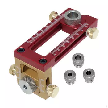 Набор направляющих для сверления дюбелей для проектов по деревообработке with 5 drill sleeves