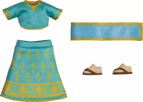 Набор нарядов для куклы Nendoroid World Tour India Girl [Мятный]