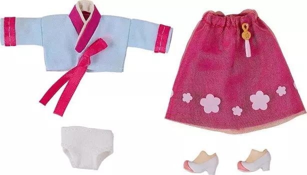 Набор нарядов для куклы Nendoroid World Tour Korea Girl [Розовый] розовый