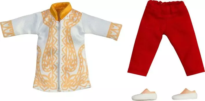 Набор нарядов для куклы Nendoroid World Tour India Boy [белый]