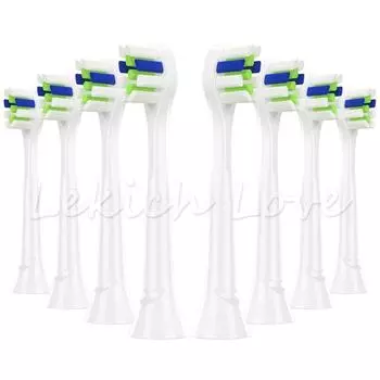 Набор насадок на электрическую зубную щётку Philips Sonicare, 8 шт