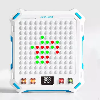 Набор настольных игр 9 в 1 для семейных посиделок и стратегии синий