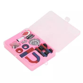 Набор научных магнитов, физика STEM, игрушка, образовательный научный эксперимент, инструмент, обучающий магнитный набор