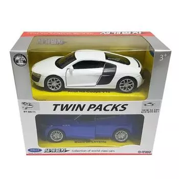 Набор New World Car Dymastastal Twin Pack B, корейская игрушка разных цветов