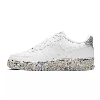 Набор Nike Air Force 1 GS из переработанной шерсти — белые кроссовки металлик-серебристый DB2813-100 36