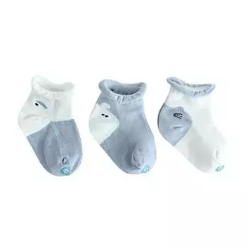 Набор носков Mom s Care Baby Lovely Point из 3 предметов, корейские товары для детей