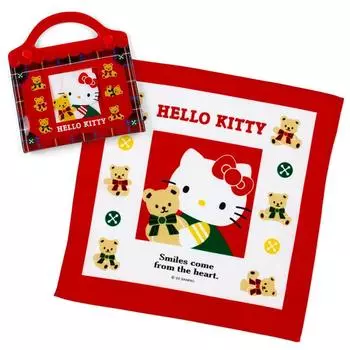 Набор носовых платков Sanrio Case Hello Kitty Hello Kitty Stylish Goods Character x 1 x см 795534 ~Forever~ 13,5 13,7