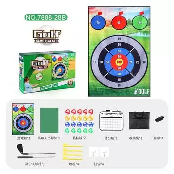 Набор одеял для игры в гольф 1 * 1,5 м Мишень для гольфа Коврик для ударов клюшкой Игрушка для активного отдыха Support labeling