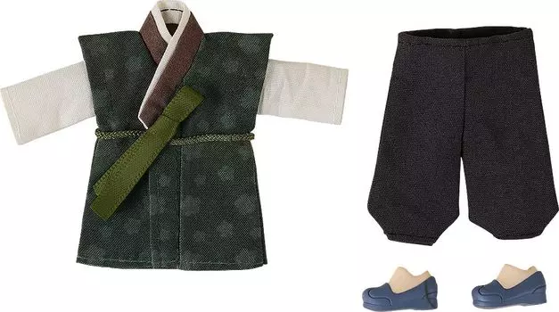 Набор одежды для куклы Nendoroid World Tour Korea Boy [зеленый] зелёный