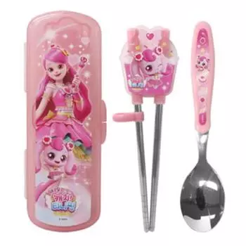 Набор одноручных палочек для расстойки Leburn Sweet and Sour Catch Tiniping, Ha Chouping, футляр+ложка+палочки для расстойки, 1 комплект, популярная корейская посуда