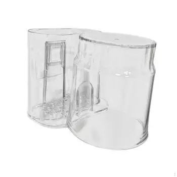 Набор-органайзер для зубных щеток для ванной комнаты с капельницей — решение для экономии места белый