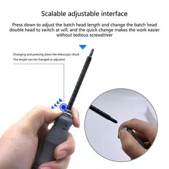 Набор отверток 13 в 1/17 в 1 Прецизионная крестовая отвертка с двойной головкой Многофункциональный набор Ручной инструмент для ремонта 2