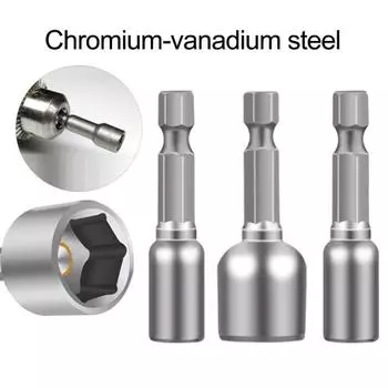 Набор отверток для гаек-барашков Yousheng Power, нержавеющая, устойчивая к коррозии, прочная конструкция, аксессуары для головок сверл-барашков 48