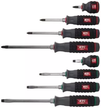 Набор отверток для инструмента Kyoto Machinery с ручкой из смолы Тип проникновения (КТК) [Набор 8]
