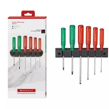 Набор отверток PB Swiss Tools с держателем 6 предметов 245CBB