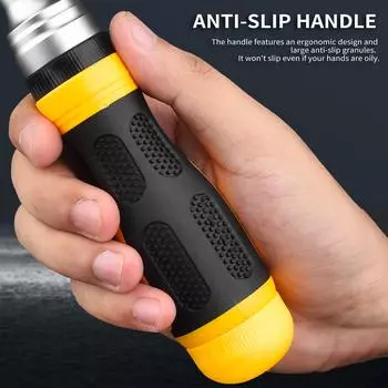 Набор отверток с храповым механизмом 19-в-1, портативный набор отверток с храповым механизмом S2 с магнитными наконечниками для жёлтый