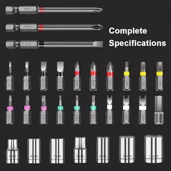 Набор отверток с храповым механизмом, набор инструментов для ремонта компьютеров, многонаправленный ручной инструмент для ремонта автомобилей и велосипедов, шестигранный ключ, бита, магнитная