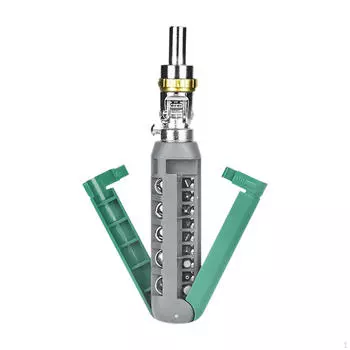 Набор отверток с трещоткой 14 в 1, многофункциональный ручной инструмент премиум-класса, винт