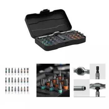 Набор отверток с трещоткой 24 в 1 Многофункциональный бытовой набор отверток One Size