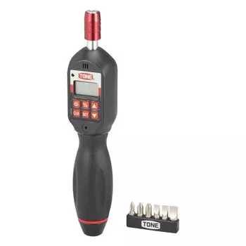 Набор отверток TONE Driver Digitorque DBDT6S, вставка бит, черная, 600 сН·м