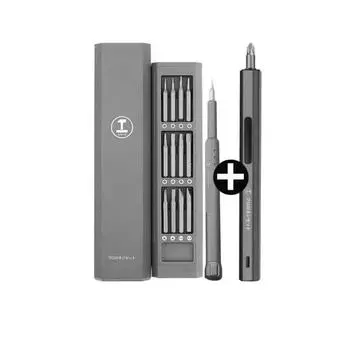 Набор отверток xiaomi mijia, 2024, 44 прецизионных магнитных биты, набор съемных отверток, мини-ручные инструменты для ремонта смартфонов на ПК