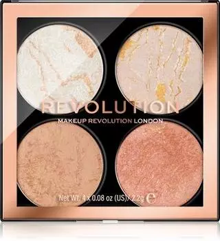 Набор палеток для лица Makeup Revolution Cheek TU прозрачный