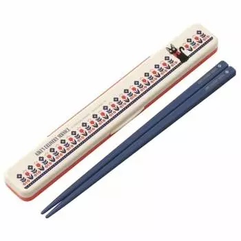 Набор палочек для еды Skater Chopsticks Box Set Kiki s Delivery Service Studio Ghibli Modern 18 см антибактериальные для взрослых Сделано в Японии ABC3AG-A