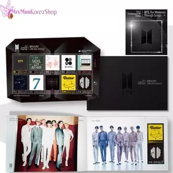 НАБОР памятных марок BTS