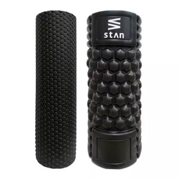 Набор пенных роликов stan Myofascial Release Trigger Point Stretch Roller Yoga Pole (черный)
