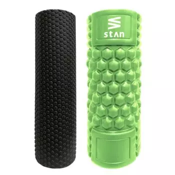 Набор пенных роликов stan Myofascial Release Trigger Point Stretch Roller Yoga Pole (зеленый) зелёный