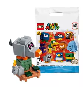 Набор персонажей Super Mario Series 4 Chuchu Scaredy [71402 Rat]