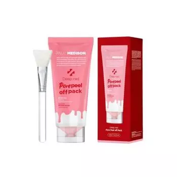 Набор пилинг-средств Deep Red Pore Peel-Off Pack 155 мл + 1 набор кистей, набор пилинг-средств Deep Red Pore Peel-Off Pack 155 мл, 1 кисть, 1 шт.